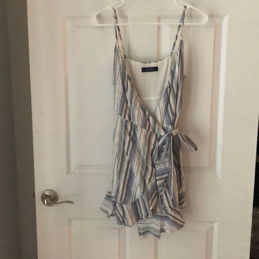 Striped short dress (new) from Angl